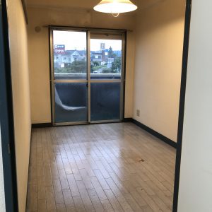 間取り2DK物量1.5トンの整理後写真