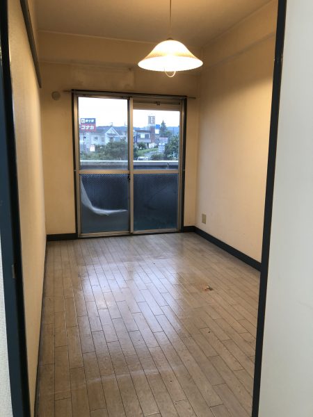 間取り2DK物量1.5トンの整理後写真